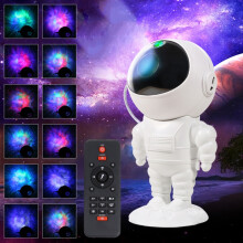 5W Astronaut-Style Starlight Projector Light With Usb Port (Color: White) :3 Surprise Gift