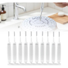 (10 Pcs, -) Cepillo limpieza ducha multifunción 10 piezas herramienta baño antical