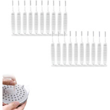 (20 Pcs, -) Cepillos limpieza ducha 10 uds mejora antical hogar baño accesorio