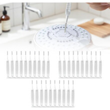 (White 100pcs, -) 2026 Showerhead Cleaning Brush, Anti-Clogging Nozzle 20Pcs