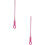 (Pink#2pcs, Long) Disco de cobre puro 99,99% para bebedouro de gado, 4 polegadas de diâmetro. 1