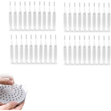 (40 Pcs, -) Cepillos limpieza ducha 10 uds mejora antical hogar baño accesorio