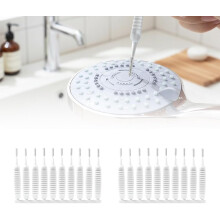 (20 Pcs, -) Cepillo limpieza ducha multifunción 10 piezas herramienta baño antical