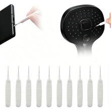 (10pcs, -) Cepillo limpieza ducha 10 piezas antical para agujeros pequeños herramienta baño