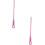 (Pink#2pcs, Short) Disco de cobre puro 99,99% para bebedouro de gado, 4 polegadas de diâmetro. 1