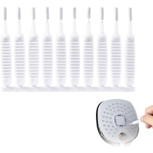 (1 Set, -) Cepillo limpieza ducha antical para agujeros pequeños set limpiador baño multiuso