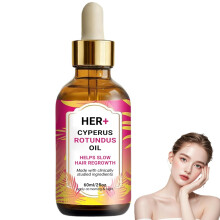 (1 Bottle, -) Λάδι Cyperus Rotundus για αποτρίχωση 60ml, φυσικό, μειώνει την τριχοφυΐα
