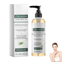 (1 PCS, -) Collageen liftende bodyolie 2 stuks niet vet snel absorberend anti aging verstevigende moisturizer