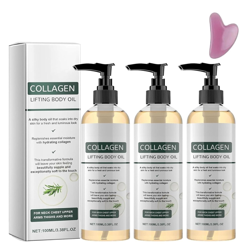 Oimg (3Pcs, -) Collagen Oil For Firming & Hydrating Skin, Lightweight Moisturising Oil For Face & Body