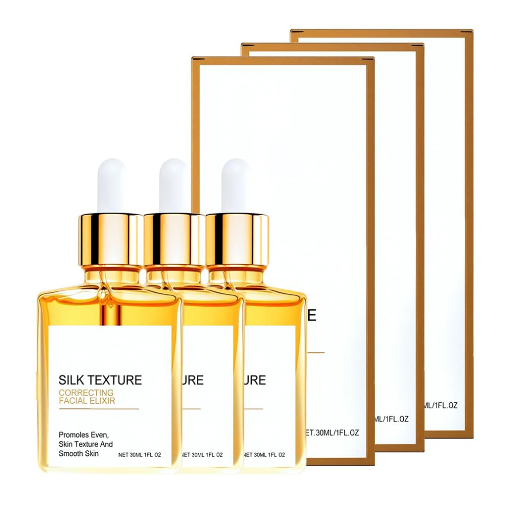 Oimg (3Set, -) Silk Body Oil Perfume For Women, Face & Body Essence Oil, Infused With Shea Butter & Coconut Oil