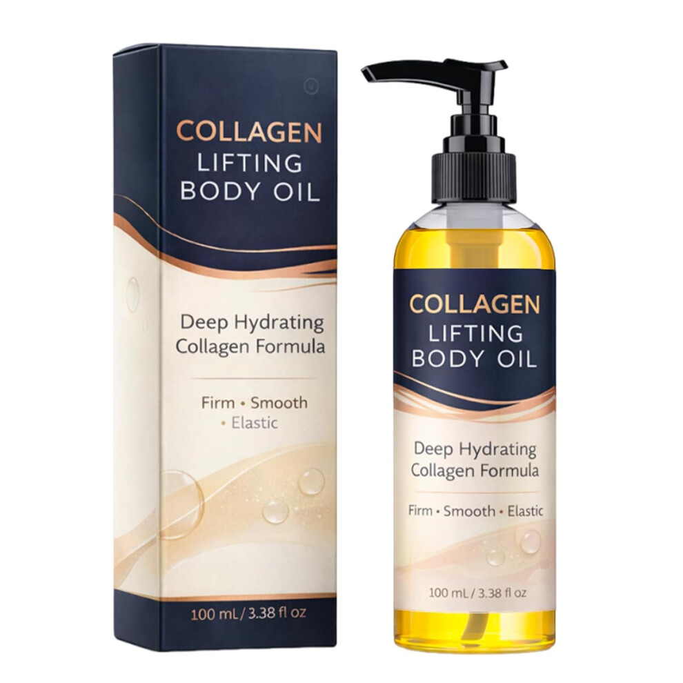 Oimg (1 Pcs, -) Collagen Lifting Body Oil, Deep Hydrating Firming For Sagging Skin, Daily Body Care 3.38 Fl Oz