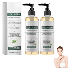 (2 PCS, -) Collageen liftende bodyolie 2 stuks niet vet snel absorberend anti aging verstevigende moisturizer