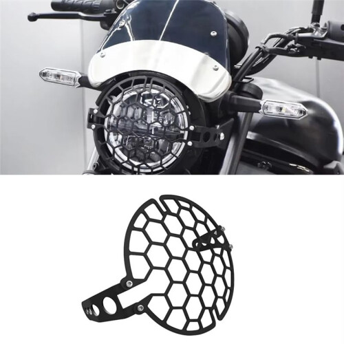 Grille de Protection de Phare de Moto pour  Eliminator 500, Accessoires. 2