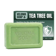 (1PCS, -) Savon Antifongique Arbre à Thé & Hamamélis, Nettoyage Profond Pores, Peau Saine