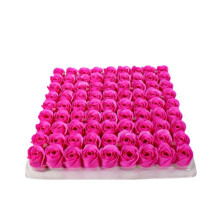 (I, -) Cadeau Saint-Valentin Fleurs Savon 81 PCS, Pétales Rose Bain Parfumé, Déco Mariage Anniversaire