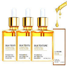 (3 PCS, -) Zijde bodyolie parfum voor vrouwen gezicht lichaam essence olie met shea boter kokosolie