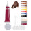 (Dark Red, -) Gel réparation cuir, marron 1