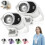 (White, -) Auton ilmastointituuletin, 360, USB 1