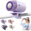(Purple, -) Ανεμιστήρας κλιπ αυτοκ. με LED, 199 ταχ., USB επαναφορτιζόμενος, προσωπική ψύξη 1