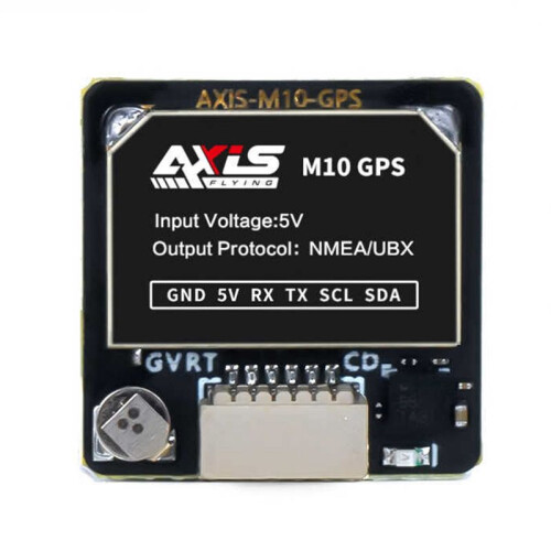Axisflying M10 GPS Module Built-in Electronic Compass QMC5883 UBLOX Protocol for RC Airplane FPV Long Range