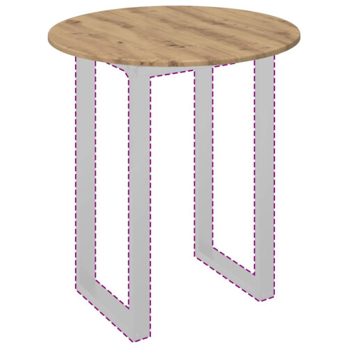 VidaXL vidaXL Table Top Artisan oak  70 x 1.5 cm Engineered Wood 2