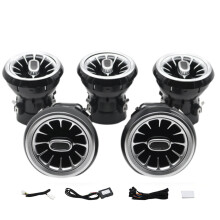 5 Pezzi Auto 12 Colori Lampada Ambiente AC Bocchetta Aria per - AB CLA GLA-Class W156 W176 W246 W156 13-19 Uscita Turbina