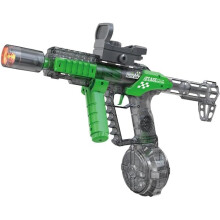(Q-green, -) Elektrische Wasserpistole, Mündungsfeuer, 400ml Tank, automatisch Dauerfeuer Pool & Strand