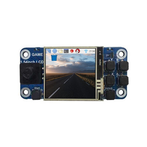 For Raspberry Pi Zero 2W 1.54 Inch TFT LCD Screen Game HAT Game Console Display for Raspberry Pi 4B 3B Zero 1