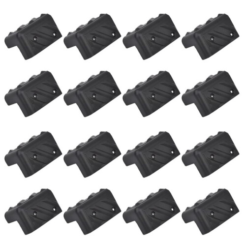 16 Protections D'Angle Décoratives pour Caissons D'Enceintes, Amplificateurs de Sonorisation et Racks Audio