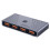 USB 3.0  2 Computer Sharing 4 USB Devices, One-Button Switcher for Keyboard Mouse Printer Scanner USB A 3.2 1