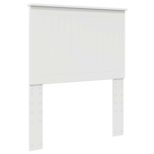 VidaXL vidaXL Headboard with Headboard White 80 cm Engineered wood 1