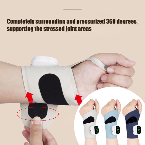 Comfortable Wrist Protectors Breathable Design Electric-Blue 2