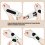 Comfortable Wrist Protectors Breathable Design Electric-Blue 5