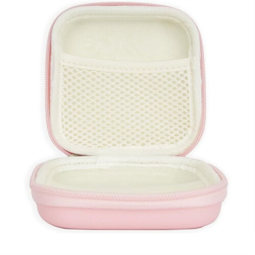 1 Pc  Earphone Storage Bag, Data Cable Charger Protective Case, EVA Storage Box,Size About 11 X 11 X 4.5cm