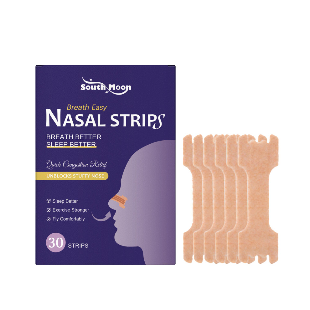 SOUTH MOON Sleep Care Nasal Patch Comfortable fit to enjoy a quiet night's sleep Nasal Care Patch