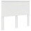 VidaXL vidaXL Headboard with Headboard Gloss White 120 cm Engineered wood 2