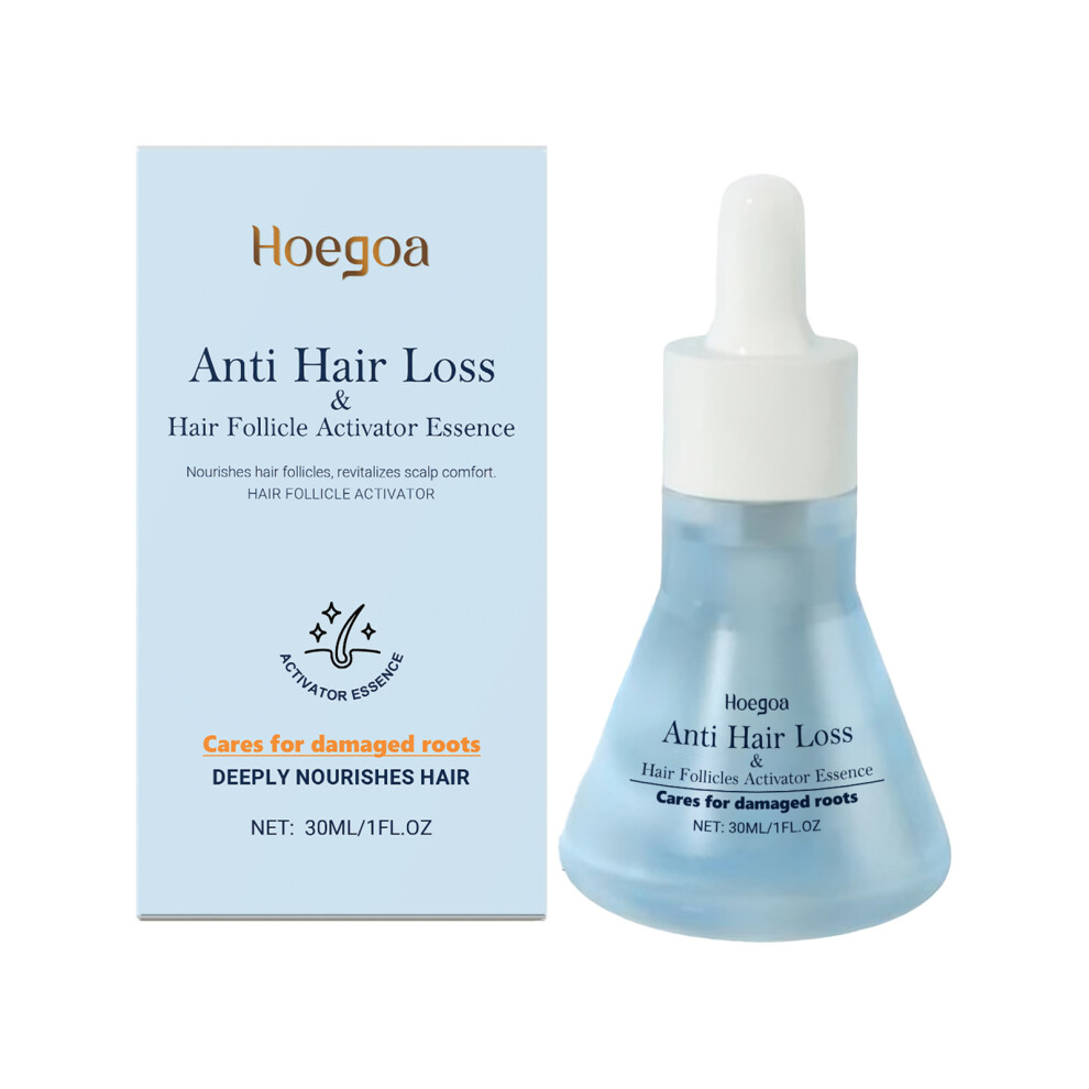 HOEGOA Moisturizing Hair Essence Nourishes hair follicles and scalp, moisturizes and smoothes hair, makes hair black and shiny