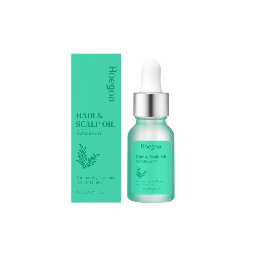 HOEGOA nourishing scalp and hair care essential oil nourishes the scalp, gently cares for hair, moisturizes and strengthens hair essence
