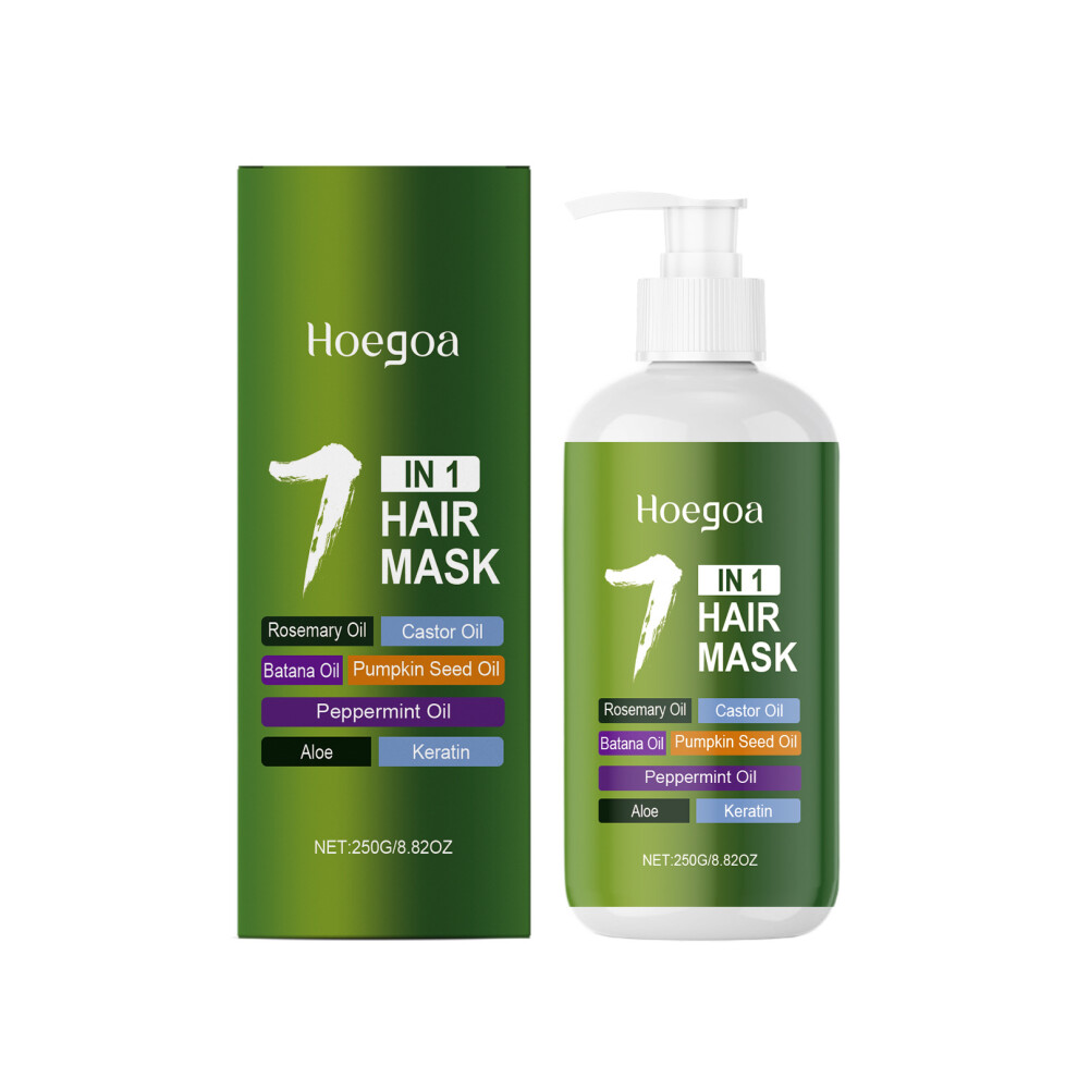 Light Hoegoa Moisturizing Hair Mask Cares For Hair, Gently Moisturizes And Improves Frizz, Smoothes And Provides Care