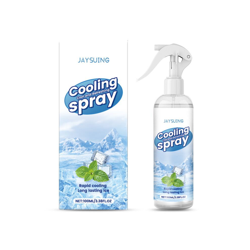 JAYSUING Cooling Spray Summer outdoor body cooling portable spray is cool and non-sticky