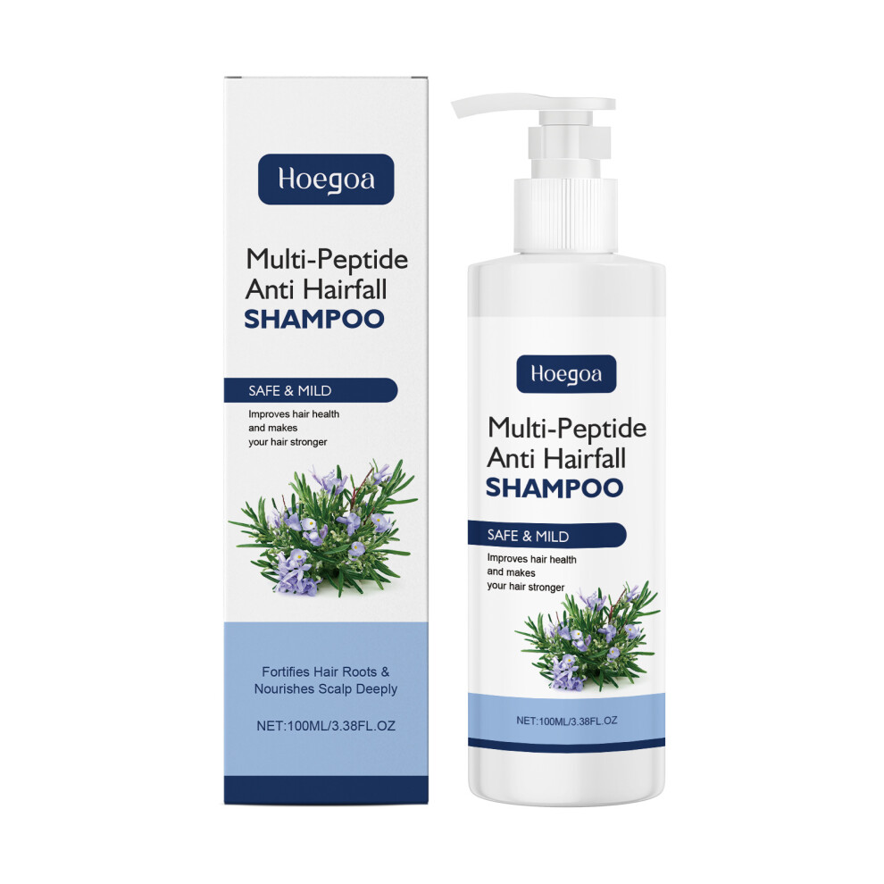 HOEGOA Moisturizing Shampoo Gentle cleansing scalp, nourishing hair, natural luster, smooth and fluffy shampoo