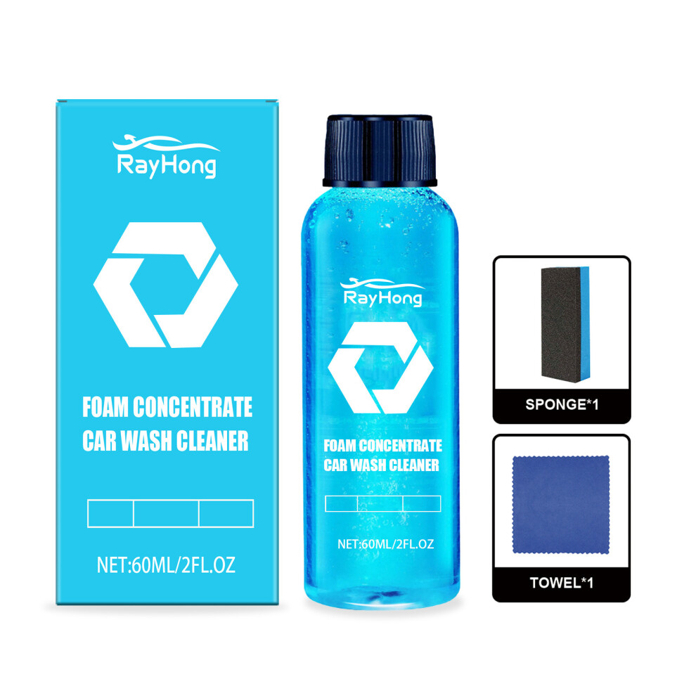 Rayhong Car Wash Cleaner Car Cleaning Renewal Bright Waterproof Antifouling Two-In-One Universal Cleaning Agent 6921940601031