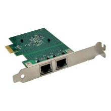 2X BCM5720 PCIE X1 Gigabit Ethernet Network Card Dual Port Server Network Adapter Card Compatible with WOL PXE VLAN
