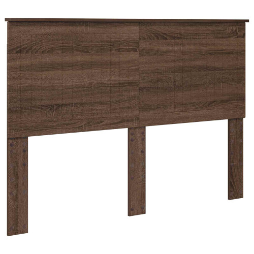 VidaXL vidaXL Headboard with Headboard Brown Oak 140 cm Engineered wood 1