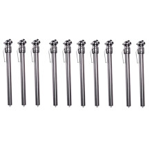 Paquet de 10 Crayons Jauge de Pression de Pneu 5 - 50 Psi Universel pour Vélo de Voiture