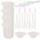 5Sets Transparente Silikon Mischbecher Für Resin DIY Schmuck 10