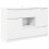 VidaXL vidaXL Sideboard with Drawer White 100 x 30 x 65.6 Engineered Wood 2