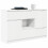 VidaXL vidaXL Sideboard with Drawer White 100 x 30 x 65.6 Engineered Wood 3