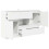 VidaXL vidaXL Sideboard with Drawer White 100 x 30 x 65.6 Engineered Wood 5