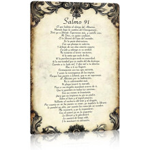 (Spanish Psalm 91, -) Highland-lehmä oletko kakkaamassa rautakyltti - 8x12in hauska rustiikkinen kylpyhuoneen seinäkoriste